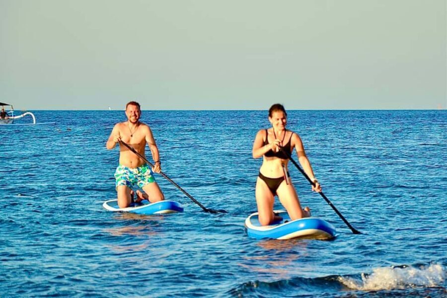 Bali/Amed: Transparent Kayak Experience - Amed’s Black-Sand Backdrop Sets the Mood