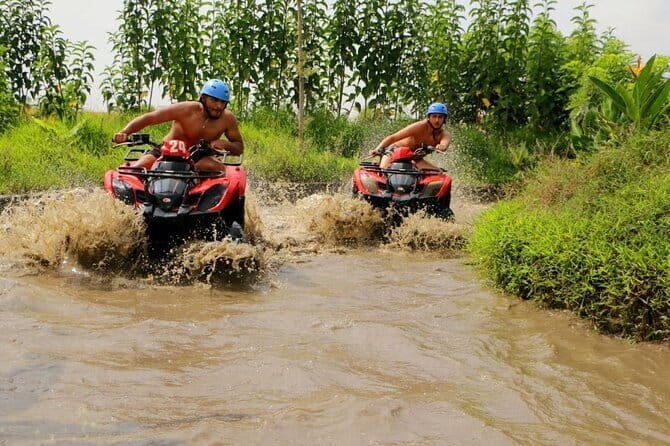 Bali ATV Ride Ubud Waterfall,RiceField,River,Kingkong-Temple cave - Stops and Timing: How the 4 Hours Usually Feels