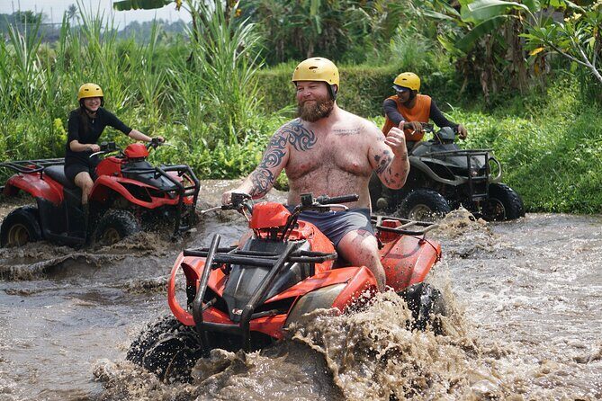 Bali Ayung Rafting and ATV Ride Adventure (Best and Fun) - Ayung River Rafting at Kedewatan: Beginner Rapids and a Waterfall Swim