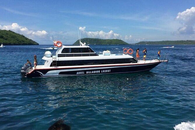 Fast Boat Transfer: Sanur to Nusa Penida by Penidago - On Board With Angel Billabong: Speed, Safety, and Space