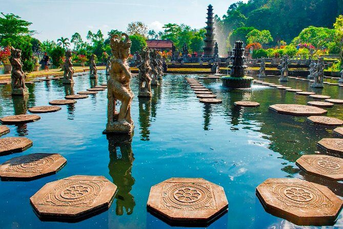 Lempuyang Gates of Heaven, Tirta Gangga Temple Swim & Jungle Waterfalls - Tirta Gangga Water Garden: a break from heat, plus a real swim