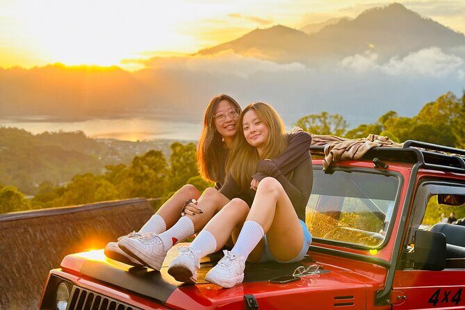 Mount Batur Jeep Sunrise by 4WD with Breakfast - Ubud and Monkey Forest plus Balinese art carving: what you get in one day