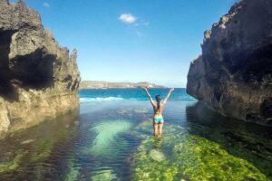 Nusa Penida One Day Tour All Inclusive - Crystal Bay: swap cliff heat for a sandy cove break