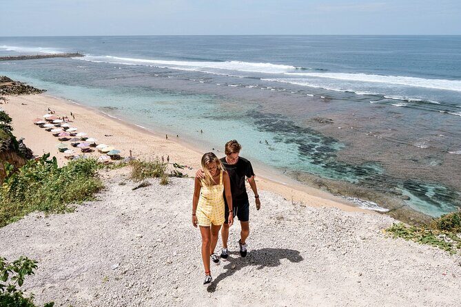Private Tour Bali Beaches and Uluwatu Temple with Dinner - Melasti Beach and the Kecak and Fire Dance at Sunset