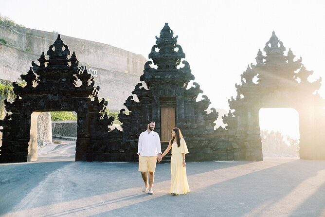 Private Tour Bali Beaches and Uluwatu Temple with Dinner - Pandawa Beach: Rocks, Views, and a More Relaxed Swim Break