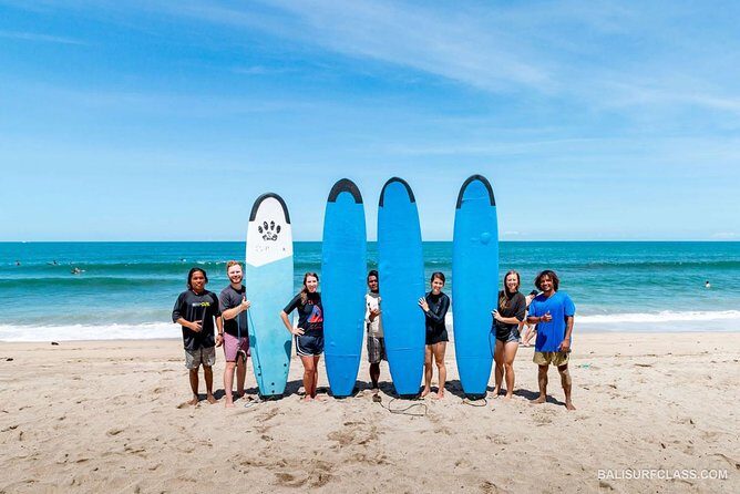 The best surf lessons in Kuta - Where You Start: Kuta Beach Meeting Point in Front of ROSSO VIVO